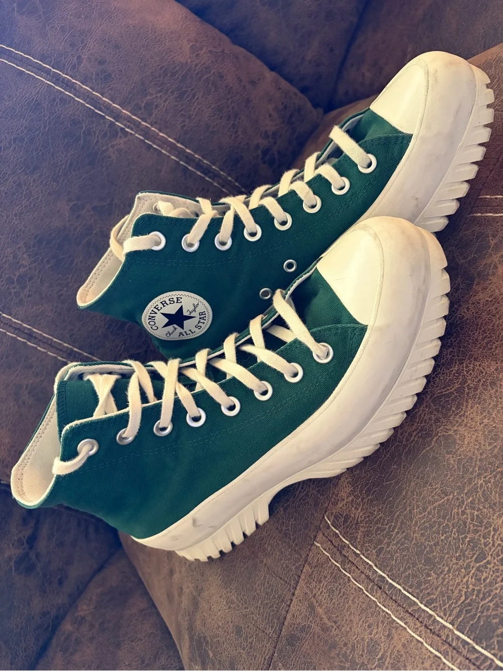 Green High Top Converse Chuck Taylor All Star